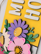 Personalized Pencil Teacher Door Hanger | Custom Classroom Name Sign