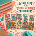 Retro Capybara Bookmark Set for Kids Ages 7–12