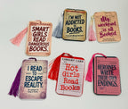Vintage Library Card Bookmark: Bookish Reader Gift with Tassel