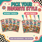 Retro Capybara Bookmark Set for Kids Ages 7–12
