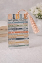 Bible Emergency Numbers Bookmark | Christian Scripture | Faith Encouragement Gift