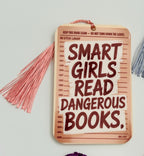 Vintage Library Card Bookmark: Bookish Reader Gift with Tassel
